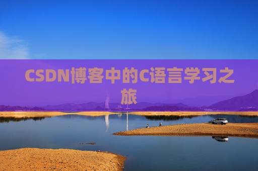 CSDN博客中的C语言学习之旅
