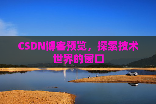 CSDN博客预览，探索技术世界的窗口